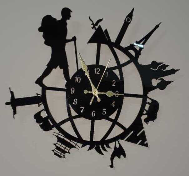 Man's Backpacking Traveler Clock - Hayat Mart 